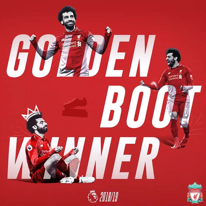 Mohammed Sallah won the Golden Boot Award