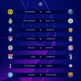 2019/2020 UCL Round of 16 Draw!