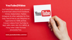 YouTube2Video : YouTube videos to MP3 MP4 Converter  By karanprakash30