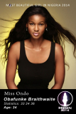 2014 MBGN Miss Ondo